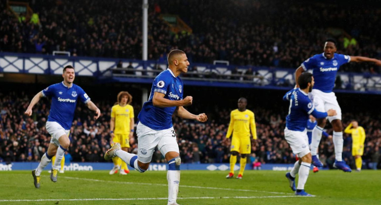 Everton vs. Chelsea - Premier League, gol de Everton,  Reuters	