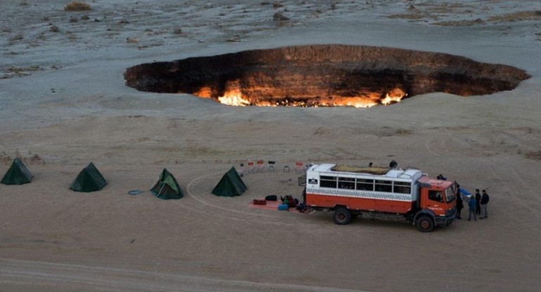 Cráter Turkmenistan 