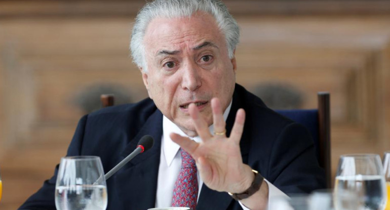 Michel Temer, Brasil, REUTERS