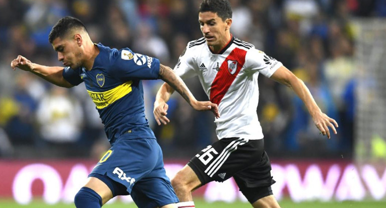 Ignacio Fernández, River Plate vs. Boca, fútbol, deportes, NA