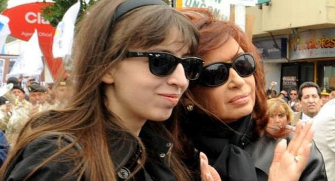 Florencia Kirchner y Cristina Kirchner