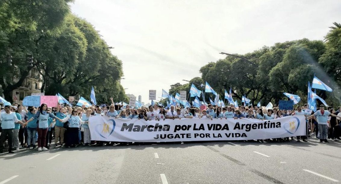 Marchas provida - Buenos Aires
