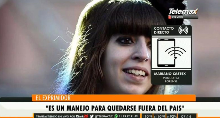 Radio Latina - Médico psquiatra sobre Florencia Kirchner