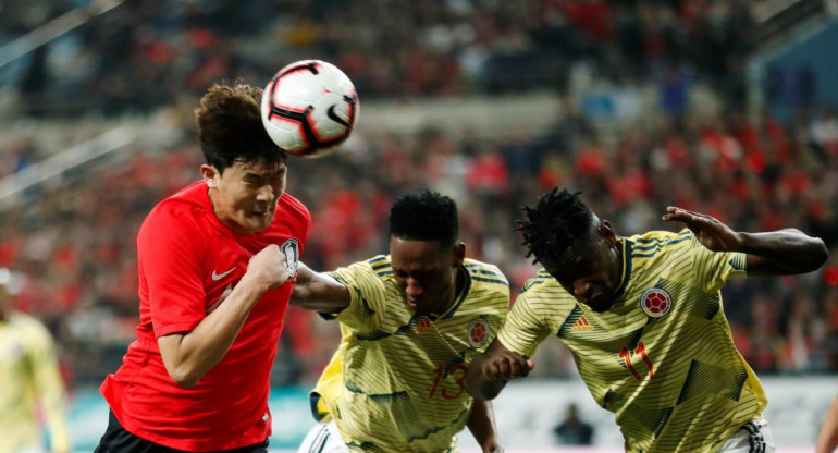 Corea del Sur vs. Colombia amistoso FIFA - Reuters