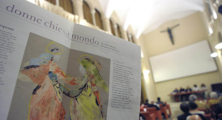 Donne Chiesa Mondo, revista mensual del Vaticano dedicada a las mujeres, REUTERS