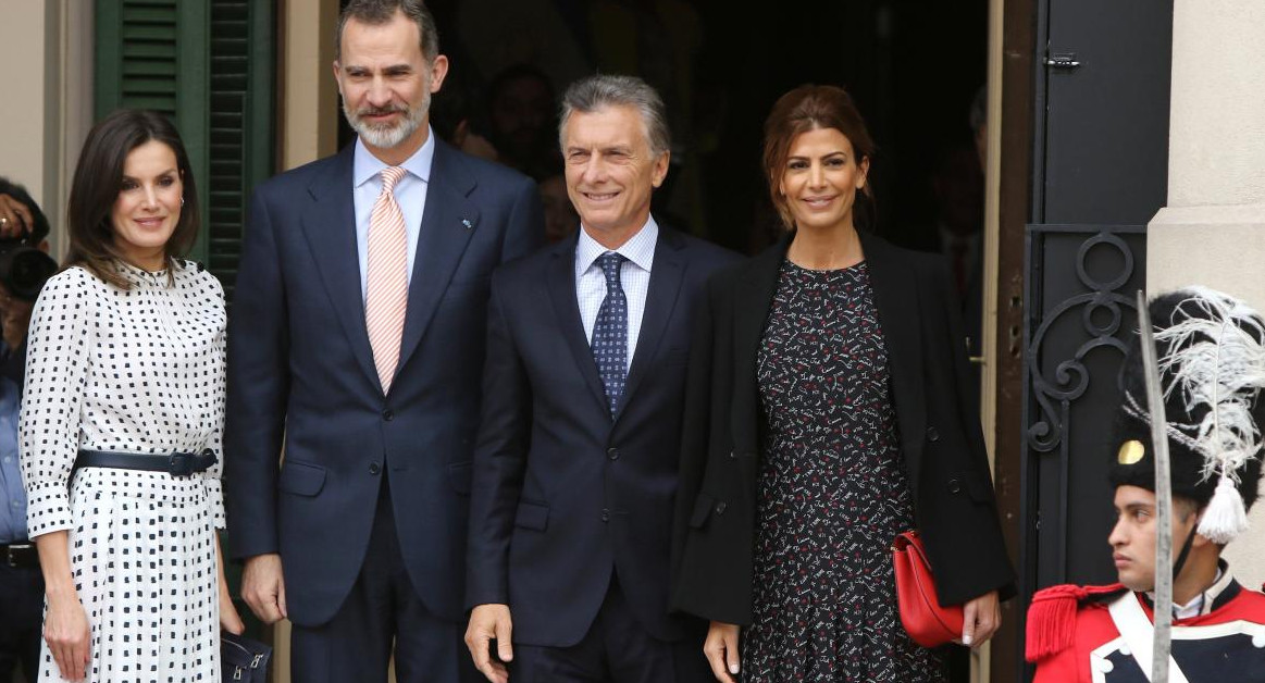 Macri, Awada y los Reyes de España Felipe y Letizia en Congreso Internacional de la Lengua Española en Córdoba, REUTERS