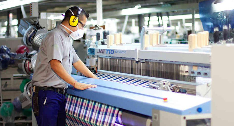 Industria textil - economía argentina