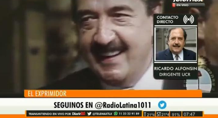 Ricardo Alfonsín - Radio Latina