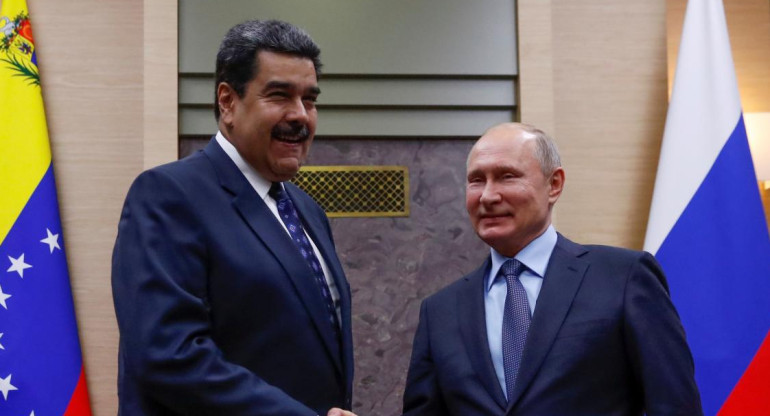 Nicolás Maduro y Vladimir Putin (Reuters)