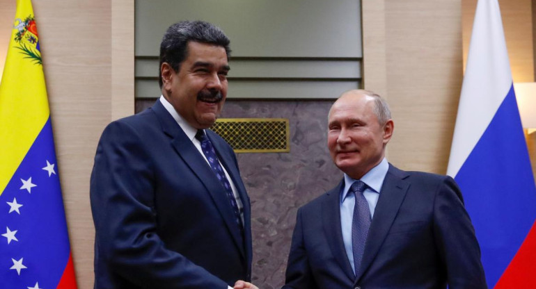 Nicolás Maduro y Vladimir Putin (Reuters)