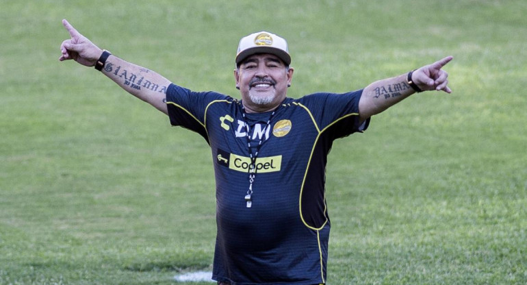 Diego Maradona, DT de Dorados, fútbol, deportes, NA