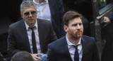 Lionel Messi y Jorge Messi, Reuters