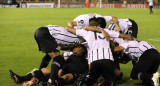 Festejo de Libertad de Paraguay ante Rosario Central en Copa Libertadores