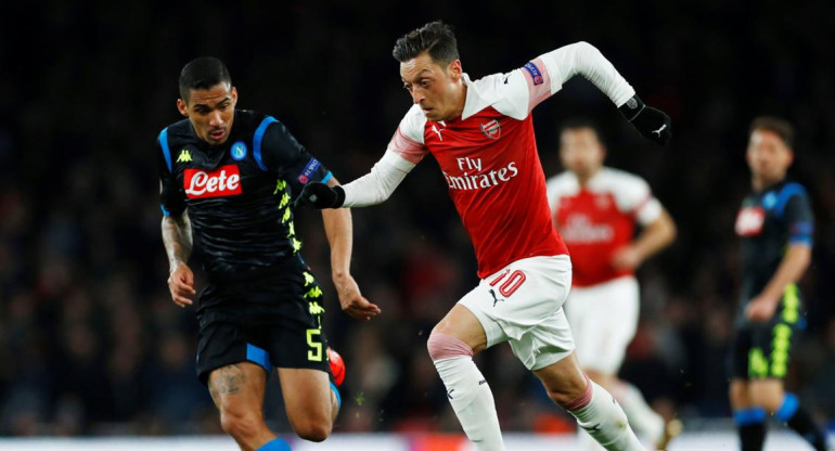Europa League, Arsenal vs. Nápoli, fútbol, deportes, Reuters	