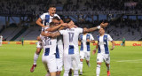 Festejo de Talleres tras eliminar a San Martín de San Juan de Copa Superliga