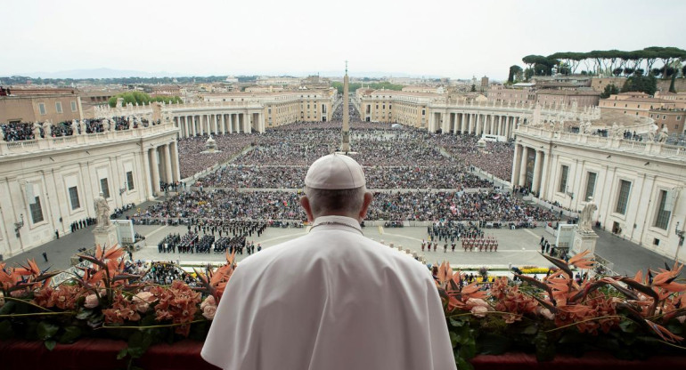 Papa Francisco, mensaje de Pascuas, domingo de Pascuas, Semana Santa, Reuters