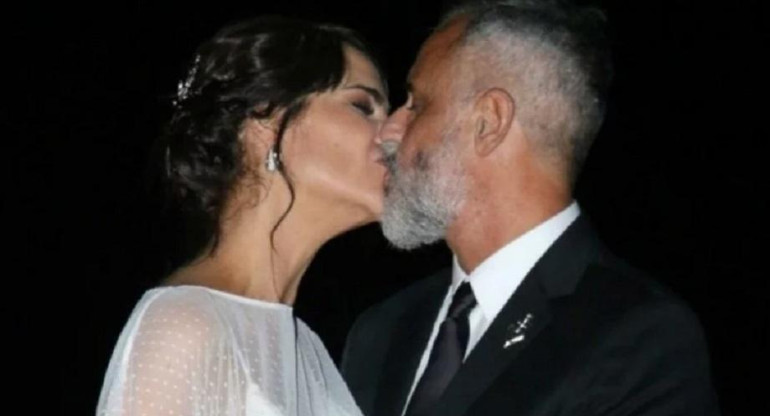 Jorge Rial y Romina Pereiro, casamiento