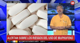 Peligro Ibupreno, medicamentos, Claudio Santa María, Canal 26