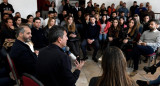 Sergio Massa en Esteban Echeverría junto a jóvenes, Frente Renovador