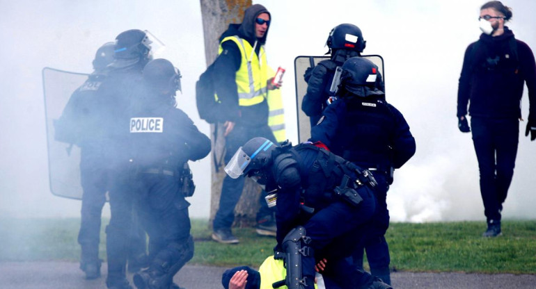 Protesta de Chalecos Amarillos en Francia, Reuters