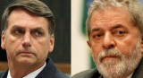 Jair Bolsonaro y Lula Da Silva