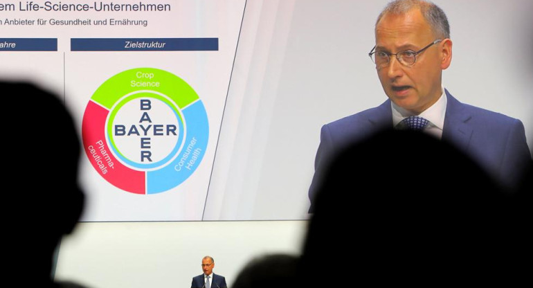 Werner Baumann, CEO de Bayer, Reuters