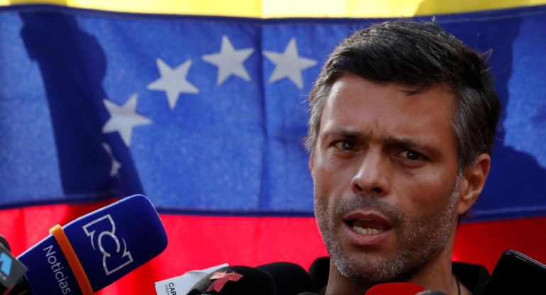 Leopoldo López en Venezuela (Reuters)