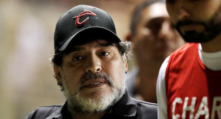 Diego Maradona en Dorados de Sinaloa (Reuters)