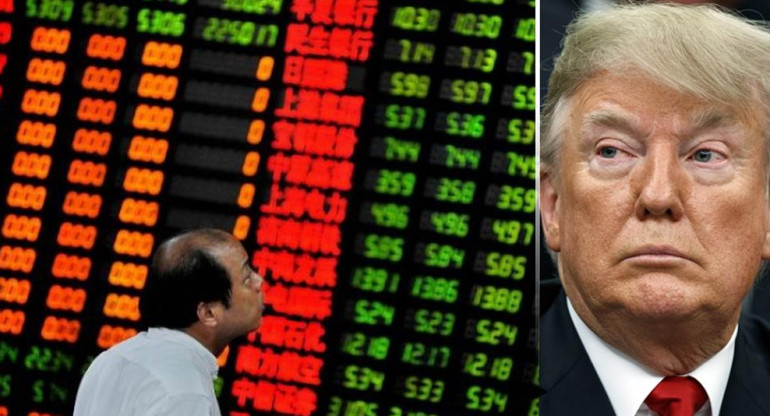 Bolsa de Shangai, Donald Trump, internacionales, economía