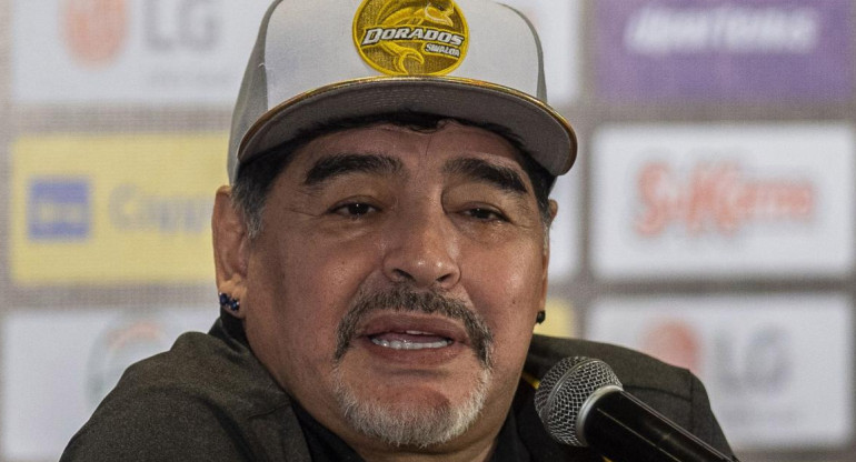 Diego Maradona, DT de Dorados, fútbol de México, deportes, NA