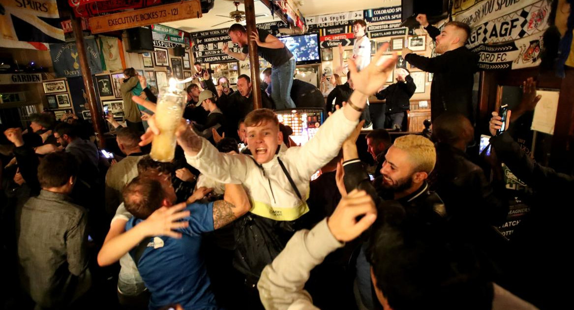 Tottenham, finalista de Champions: la locura de los hinchas en las mejores fotos, Reuters