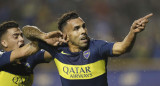 Copa Libertadores - Festejo de Boca en triunfo ante Atletico Paranaense (NA)