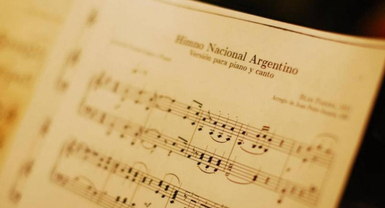 Himno nacional argentino - 11 de mayo