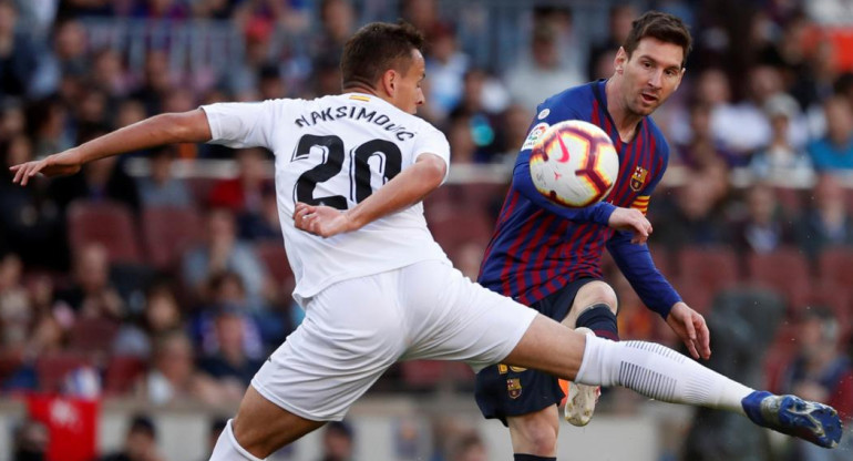 Barcelona vs Getafe - La Liga - Messi - Reuters	