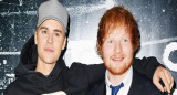 Ed Sheeran y Justin Bieber