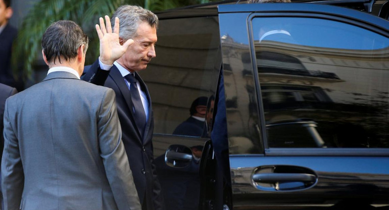 Mauricio Macri, último adiós a Héctor Olivares, Reuters
