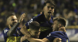 Festejo de Boca tras eliminar a Velez de Copa Superliga (NA)