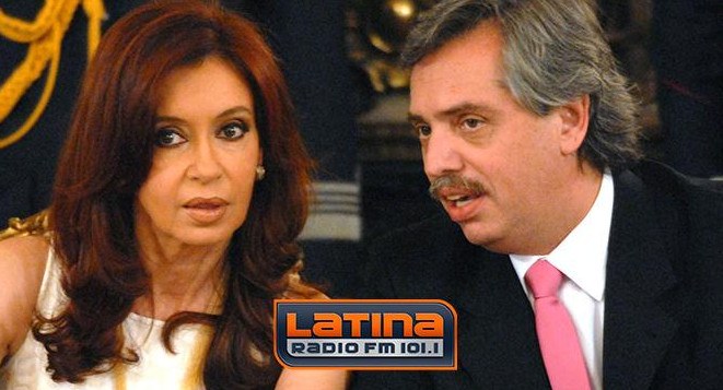 Cristina Kirchner y Alberto Fernández - Gustavo Marangoni en Radio Latina
