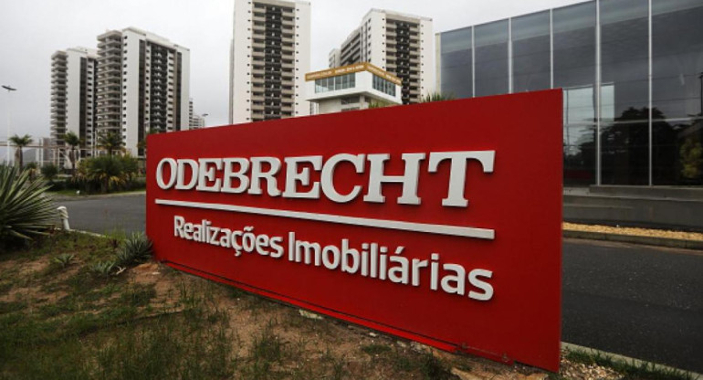Odebrecht - obra pública causa por pago de sobornos. Foto: Télam.