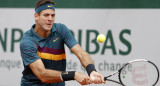 Juan Martín Del Potro en Roland Garros (Reuters)