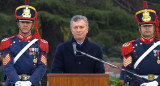 Mauricio Macri en acto por Día del Ejército - Captura