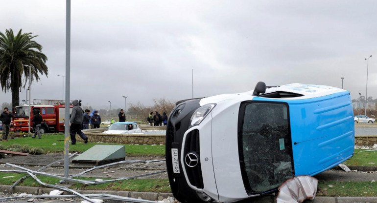 Chile - secuelas de tornado Reuters