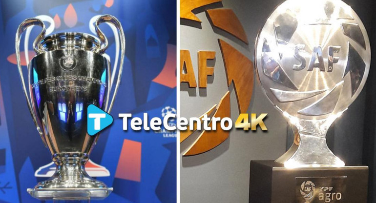 Champions y Copa Superliga por TeleCentro 4K