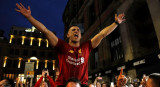 Hinchas del Liverpool festejan la Champions League (Reuters)