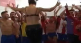 Equipo del ascenso español celebró su título con stripper en el vestuario