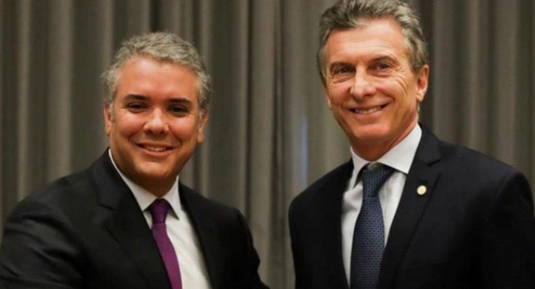 Mauricio Macri e Iván Duque - Argentina y Colombia