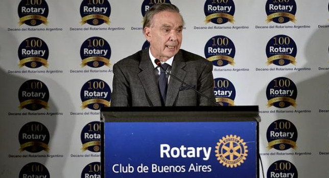 Miguel Ángel Pichetto - Rotary Club