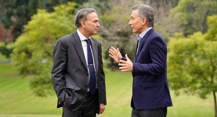 Miguel Ángel Pichetto y Mauricio Macri