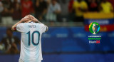 Copa América 2019 - Lamento de Messi en derrota de Argentina ante Colombia (Reuters)