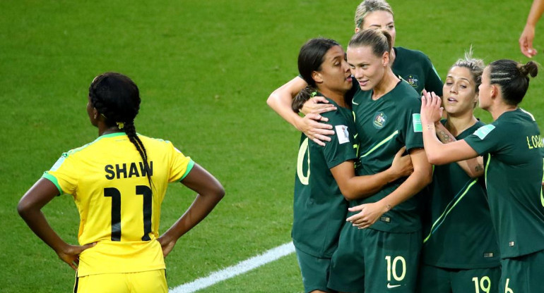 Mundial Femenino Francia 2019, Jamaica vs. Australia, fútbol, REUTERS